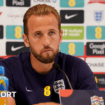 England captain Harry Kane speaks to the media before the game with the Republic of Ireland.