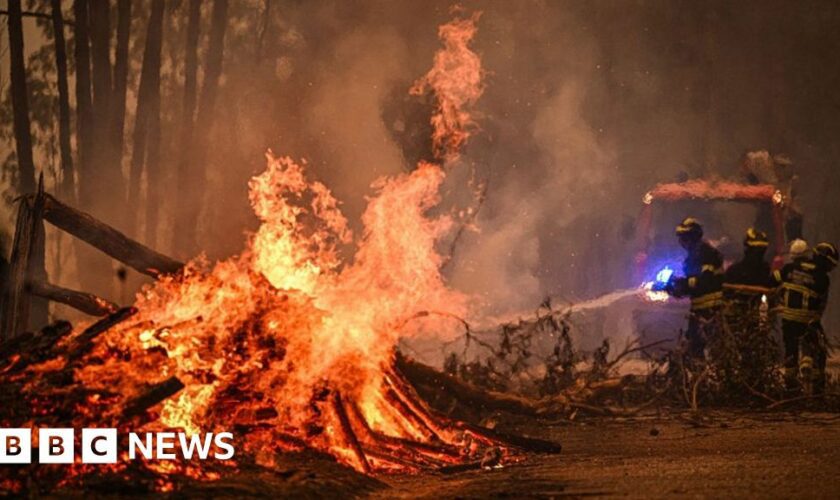 Fire, water and full moon: Photos of the week