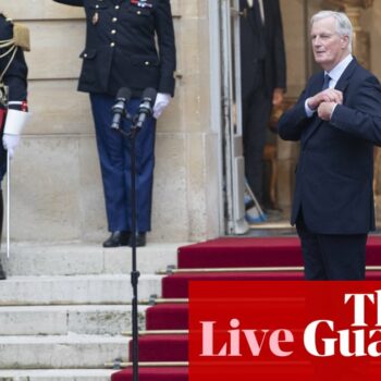 French politicians react to Michel Barnier’s appointment as France’s new prime minister – Europe live