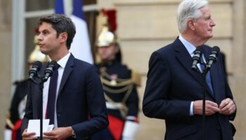 Futur gouvernement : face à Michel Barnier, Gabriel Attal va au bras de fer