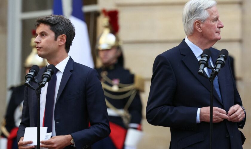 Futur gouvernement : face à Michel Barnier, Gabriel Attal va au bras de fer