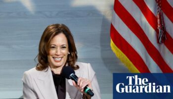 Harris calls Ohio bomb threats ‘crying shame’ in talk with Black journalists