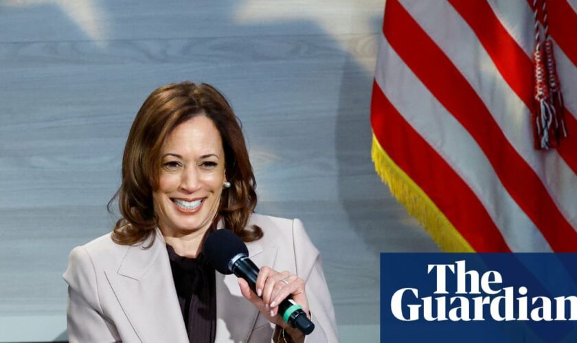 Harris calls Ohio bomb threats ‘crying shame’ in talk with Black journalists