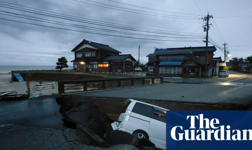 Heavy rain triggers landslides and floods in northern Japan