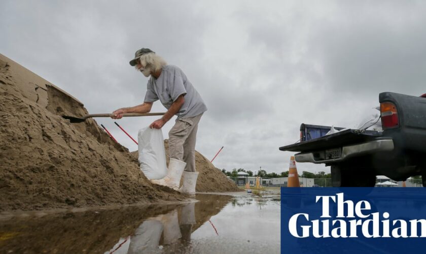 Hurricane warnings in effect as US Gulf coast braces for Tropical Storm Francine