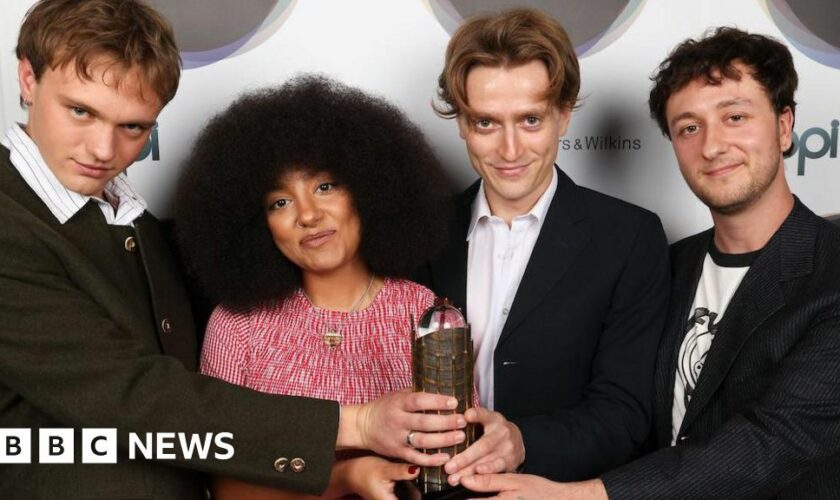 Indie band English Teacher win Mercury Prize