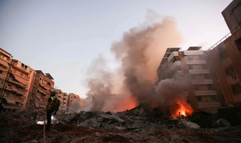 Israel ataca el cuartel general de Hizbulá en Beirut