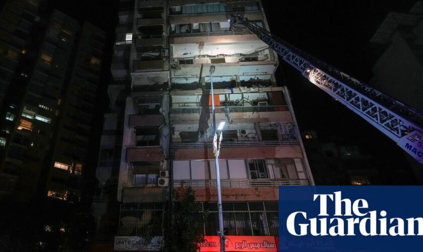 Israel launches apparent rare strike on central Beirut amid further attacks across Lebanon and Yemen