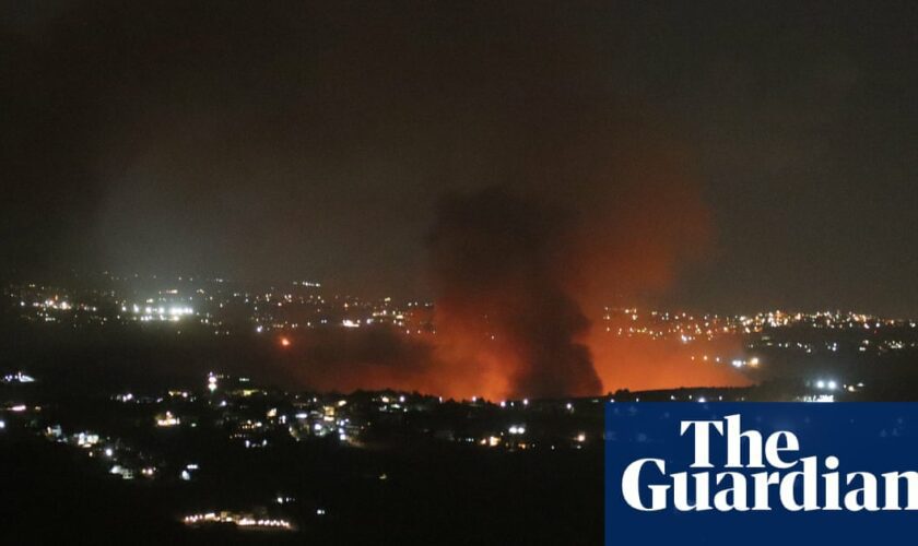 Israel strikes targets in Lebanon as Hezbollah launches deepest rocket attacks since start of Gaza war