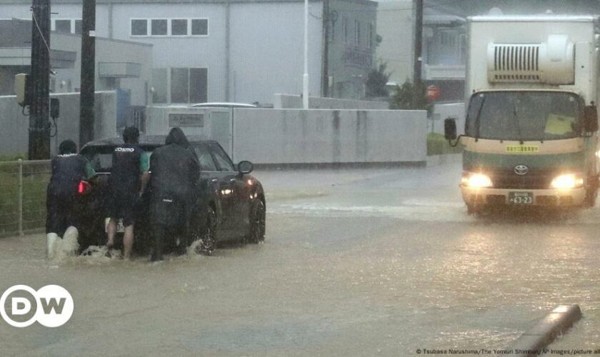 Japan: Heavy rains trigger evacuation in quake-hit region