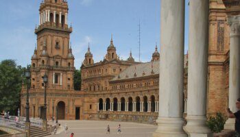 José Luis Sanz propone la Plaza de España como «gran museo» de Sevilla