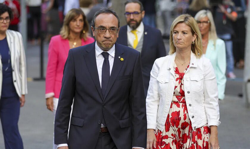 Josep Rull, presidente del Parlament: "Celebramos otra Diada con Puigdemont en un exilio infame y con un Tribunal Supremo en rebeldía que incumple la Ley de Amnistía"