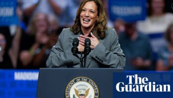 Kamala Harris initially left off Montana absentee voting system