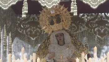 La Virgen del Amor de Pino Montano llevará el manto tisú de la Macarena en la extraordinaria