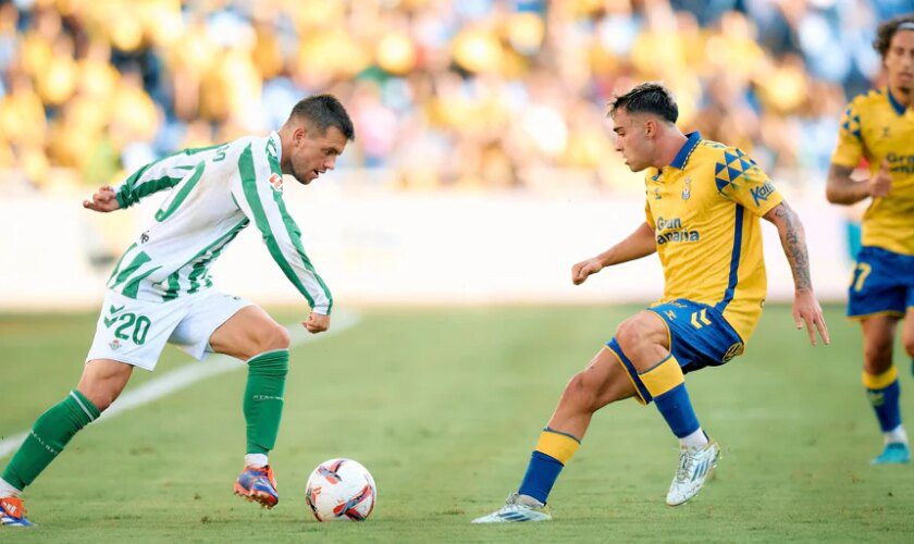 Las Palmas - Betis, las notas de los jugadores: ráfagas de Lo Celso y pare usted de hablar