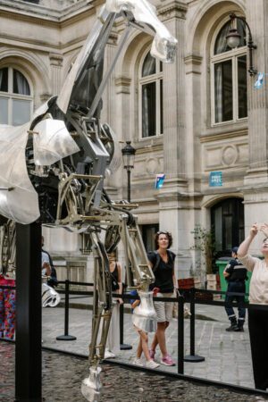 Le cheval mécanique des JO sera exposé au château de Versailles