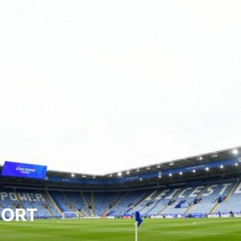 General view of the King Power Stadium