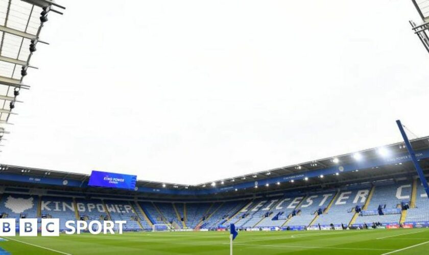 General view of the King Power Stadium