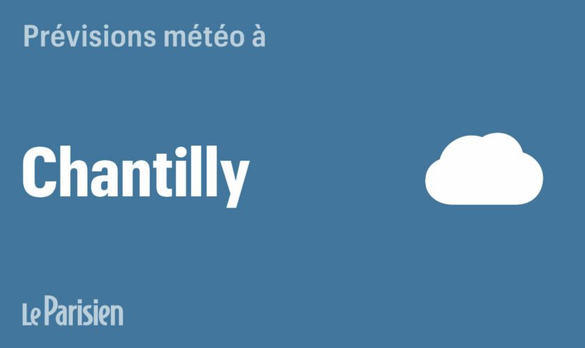 Météo à Chantilly