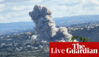 Middle East crisis live: Israel launches major strikes on Lebanon as White House says diplomacy ‘urgent’