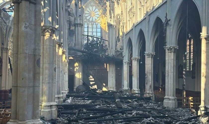 Multirécidiviste, vie en foyer: le profil du suspect de l’incendie de l’église de Saint-Omer