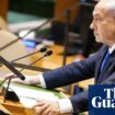 Netanyahu defies calls for ceasefire at UN as Israeli missiles target Beirut