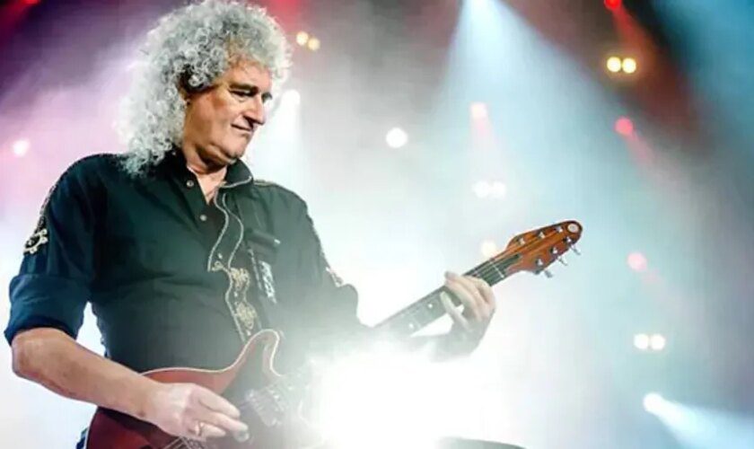 Nuevo susto de salud de Brian May: un  derrame cerebral le deja paralizada la mano izquierda