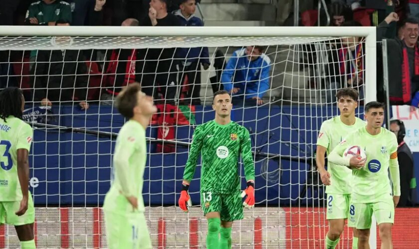 Osasuna desnuda al Barça de Flick