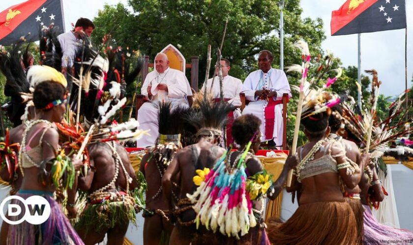 Papst im "Paradies" von Papua-Neuguinea