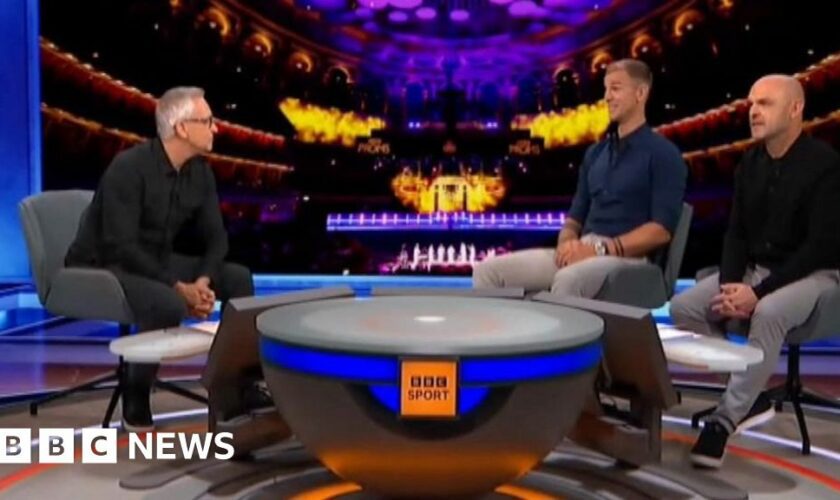 'Pitch perfect delivery': Match of the Day meets Last Night of the Proms