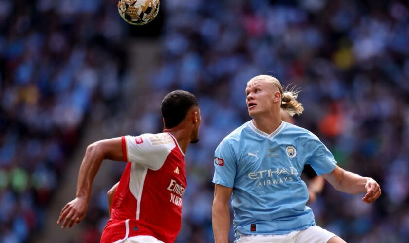 Premier League: Haaland contre Saliba, le grand duel de la rencontre Manchester City - Arsenal