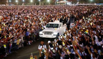 Près de la moitié de la population du Timor oriental s'est rendue à la messe du pape