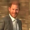 Prince Harry's telling four-word response when asked 'are you happy to be home'