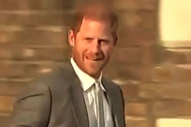 Prince Harry's telling four-word response when asked 'are you happy to be home'