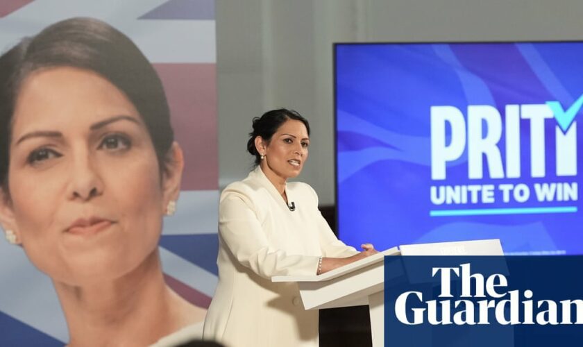 Priti Patel knocked out of Tory leadership contest in first round