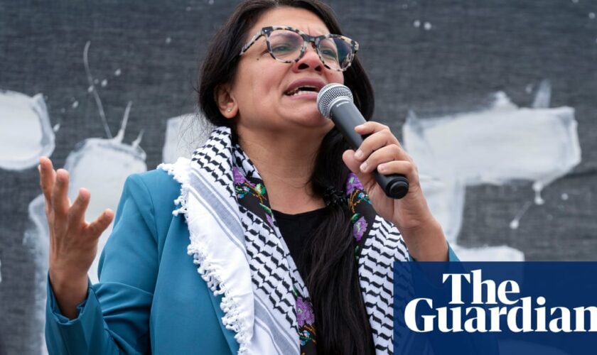 Rashida Tlaib condemns cartoonist for racist image of her with exploding pager