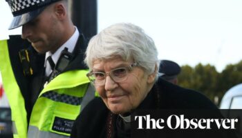 Retired priest speaks of ‘painful’ treatment by church over her climate protests