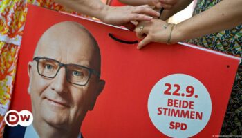 SPD set to finish ahead of far-right AfD in Brandenburg vote