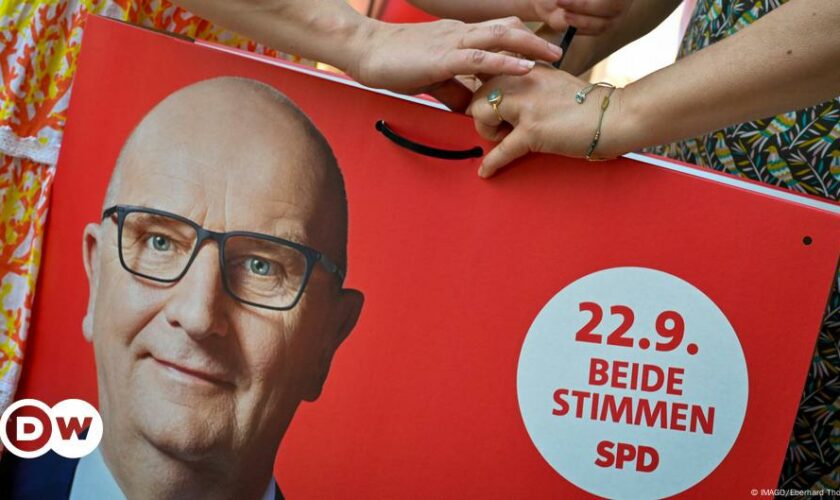 SPD set to finish ahead of far-right AfD in Brandenburg vote