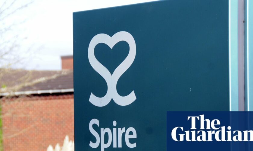 Spire Healthcare reports profit and revenue jump as its work for NHS increases