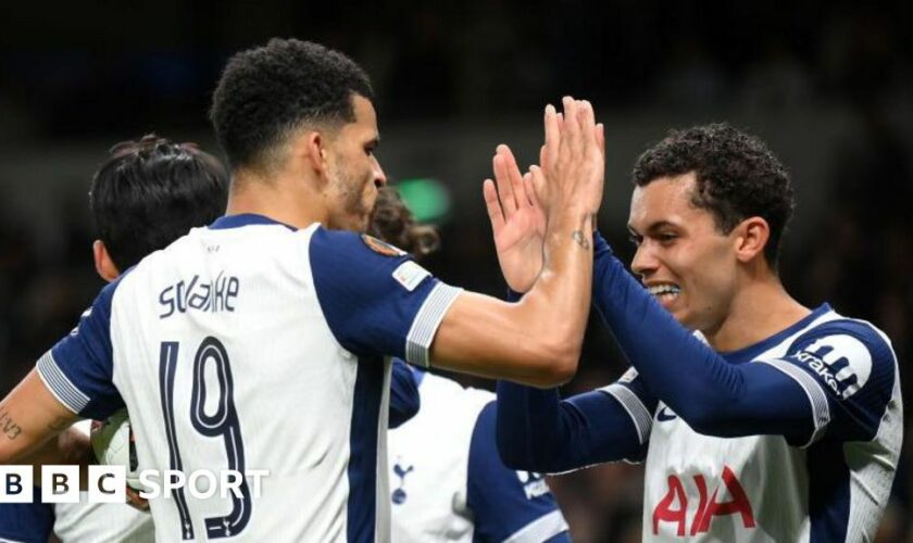 Brennan Johnson and Dominic Solanke were on target for Tottenham