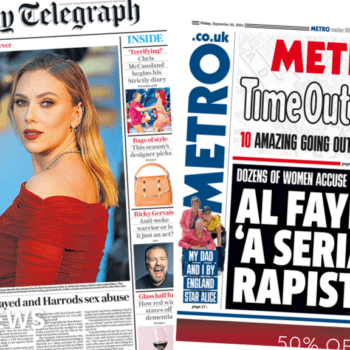 The Papers: Starmer 'in control' and 'Al Fayed rape scandal'