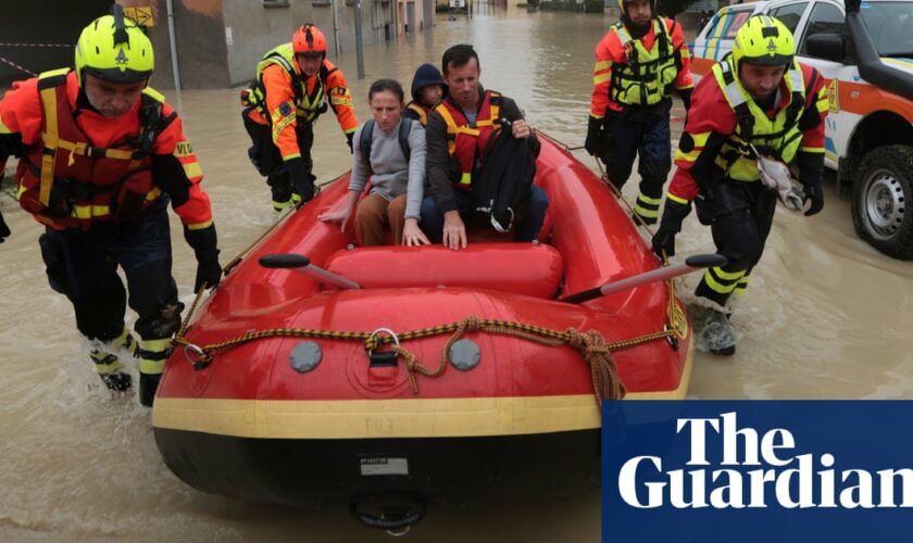 Thousands evacuated as Storm Boris causes havoc in northern Italy