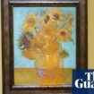 Three Just Stop Oil activists charged after soup thrown at Van Gogh paintings