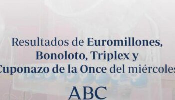 Todos los resultados de las loterías que se celebran el miércoles, 18 de septiembre de 2024: Bonoloto, Triplex y Cupón de la Once