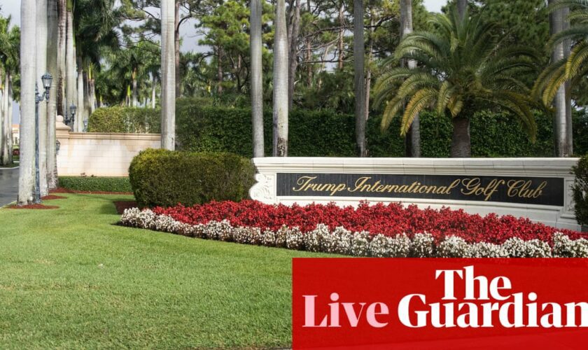 Trump ‘safe’ after gunshots reported at his golf course – follow live