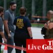 Trump shooting attempt: suspect detained and assault rifle recovered at golf course – live updates