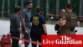 Trump shooting attempt: suspect detained and assault rifle recovered at golf course – live updates