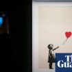 Two men charged after Banksy artwork stolen from London gallery