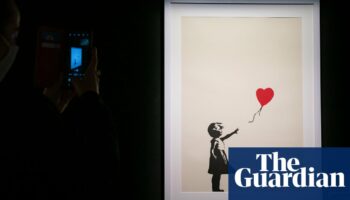 Two men charged after Banksy artwork stolen from London gallery